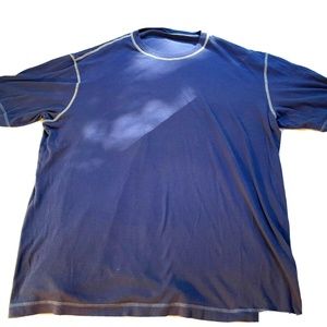 Men's Zegna Sport XL Blue T-shirt